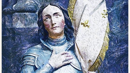 Jeanne d'Arc, een waargebeurd verhaal.
